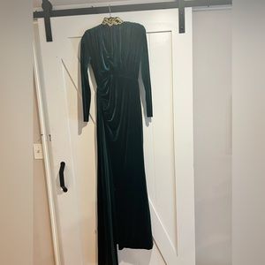 Miss circle velvet gown